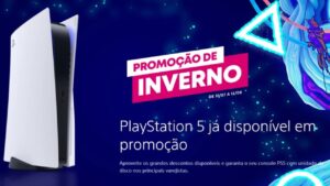 Por tempo limitado! Sony oferece desconto de R$ 500 no PS5 com leitor