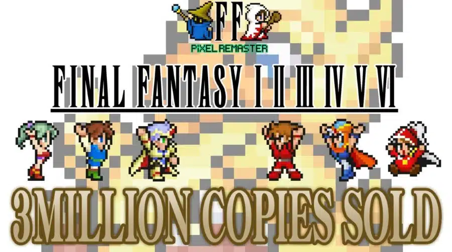 Final Fantasy Pixel Remaster tem 3 milhões de cópias vendidas