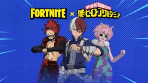 Novo patch de Fortnite traz My Hero Academia de volta
