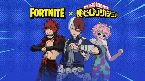 Novo patch de Fortnite traz My Hero Academia de volta