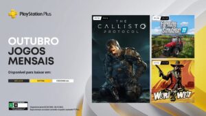 Lembrete: hoje (06) é o último dia para resgatar os jogos do PS Plus de outubro