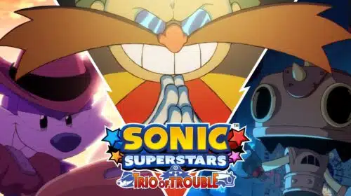 Animação de Sonic Superstars mostra trio de vilões