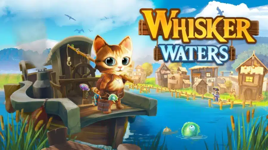 RPG de fantasia, Whisker Waters leva gato pescador a um mundo mágico no PS5