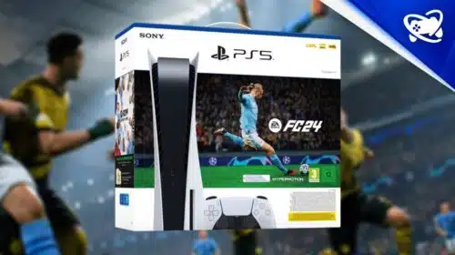 Bundle do PS5 + EA Sports FC 24 está com desconto na Amazon Brasil