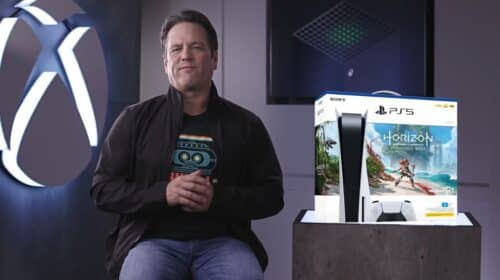 Bundle do PS5 com Horizon Forbidden West foi comprado por chefe do Xbox