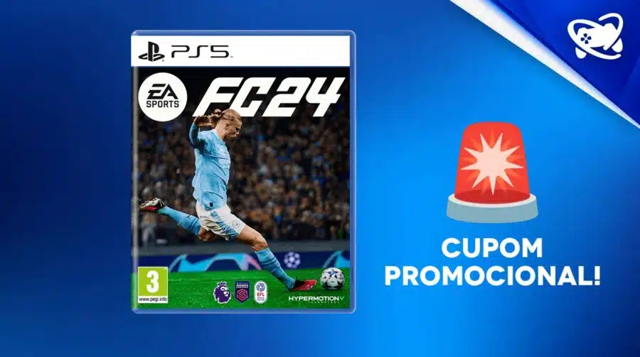 ATENÇÃO! Amazon oferece cupom LIMITADO de R$ 50 no EA Sports FC 24