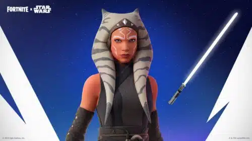 Ahsoka Tano, da nova série de Star Wars, está disponível em Fortnite