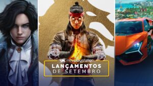 Confira os lançamentos de setembro para PS4 e PS5