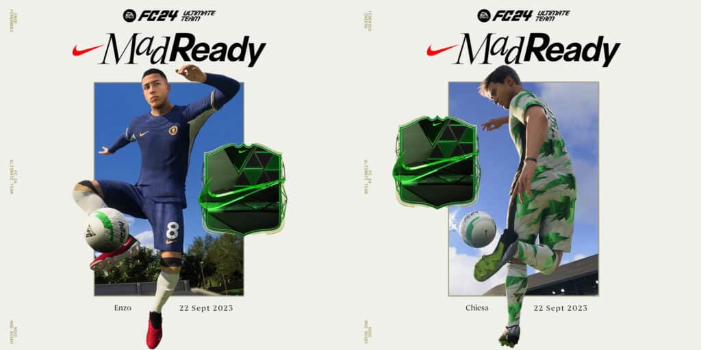 In der Werbekampagne von Nike werden Enzo und Chiesa zu sehen sein