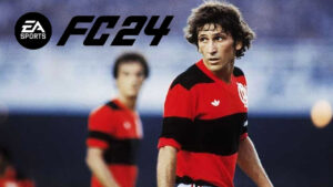 Vazou! Zico aparece na base de dados de EA Sports FC 24