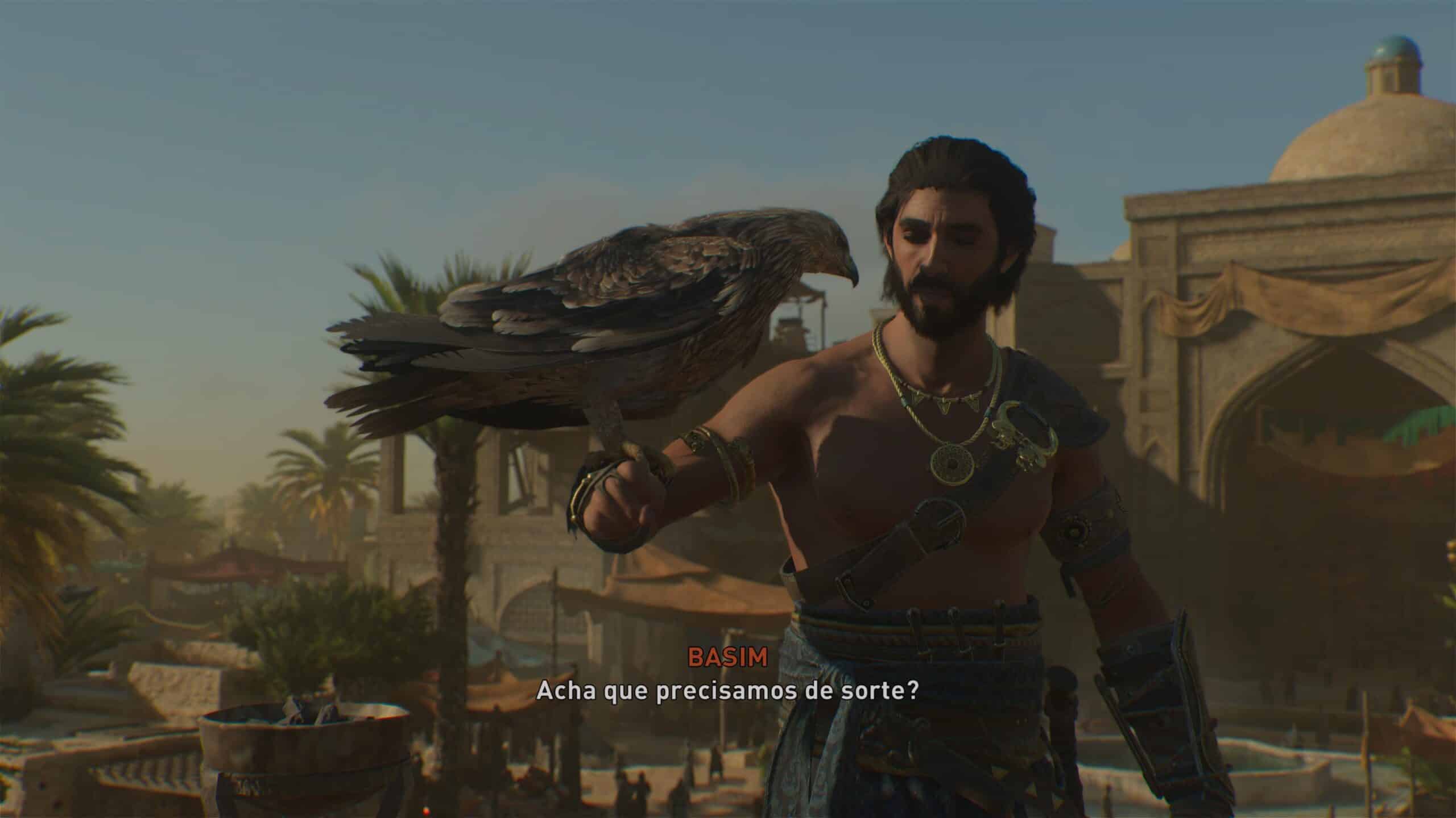 Basim é o protagonista de Assassin's Creed Mirage