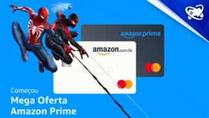 Cartão Amazon fornece pontos extras na Mega Oferta Amazon Prime