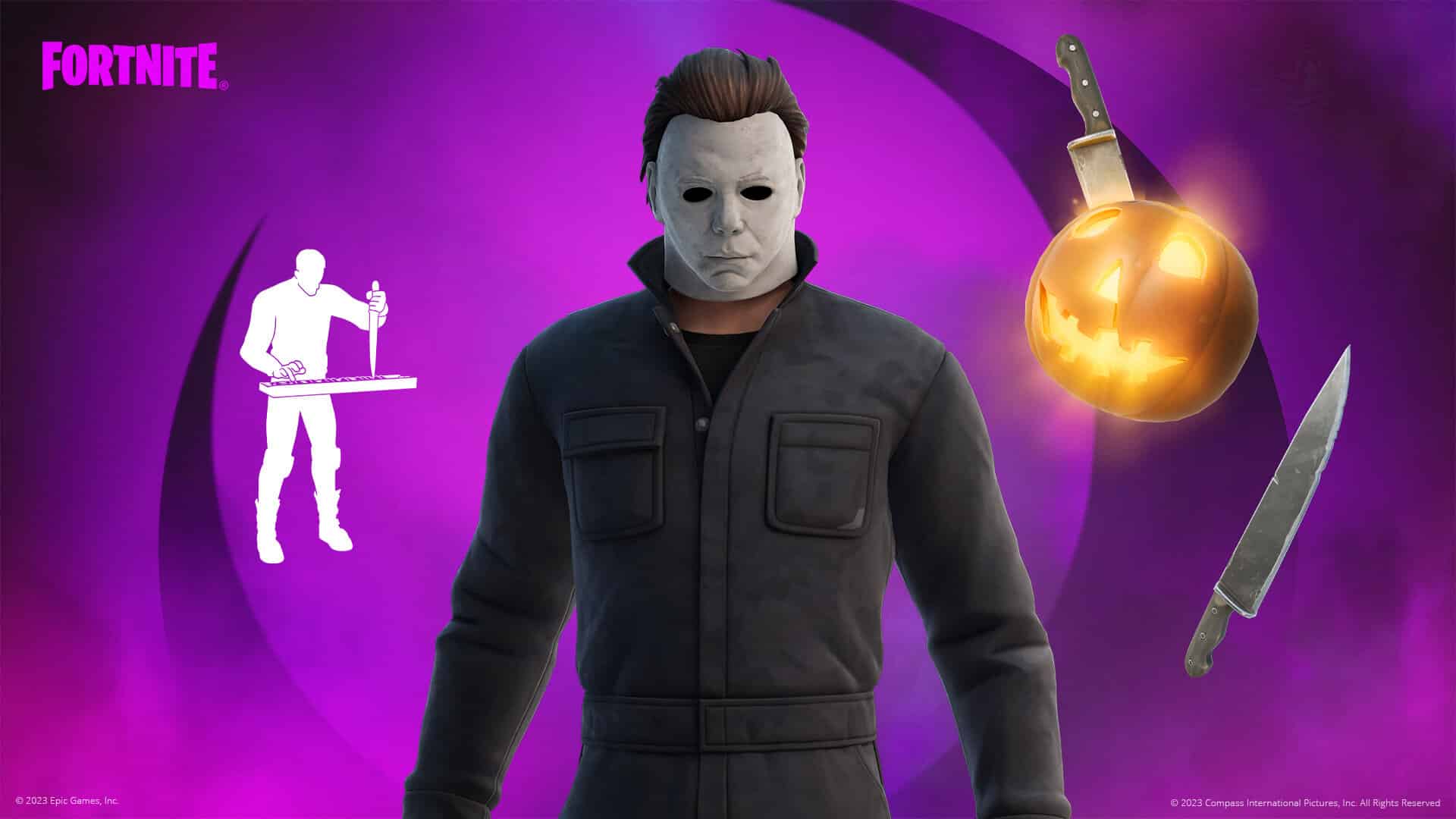 Em clima de Halloween, Fortnite terá skins de Michael Myers e Alan Wake 6 Michael Myers no Fortnite
