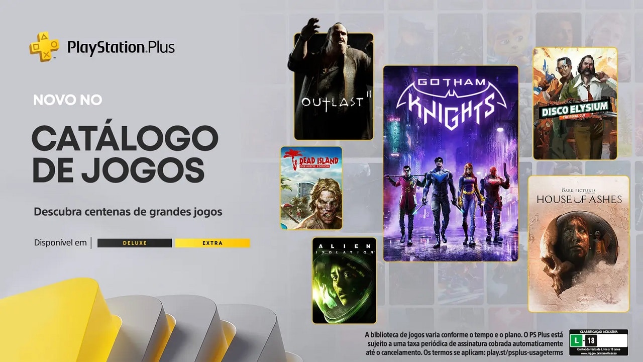 PS Plus Extra e Deluxe Outubro 2023: veja os jogos que chegam ao catálogo -  PSX Brasil