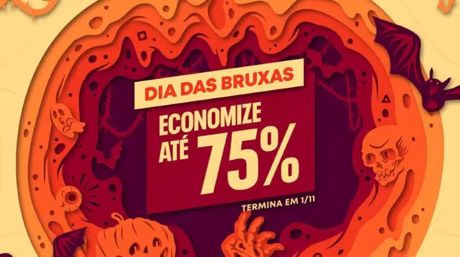 Promoção de Dia das Bruxas da PS Store traz mais de 500 itens com desconto