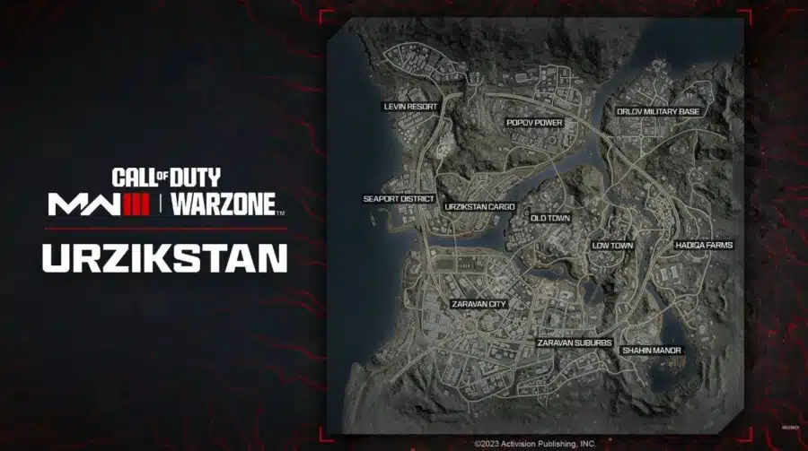 Urzikstan é revelado como novo mapa de Call of Duty Warzone