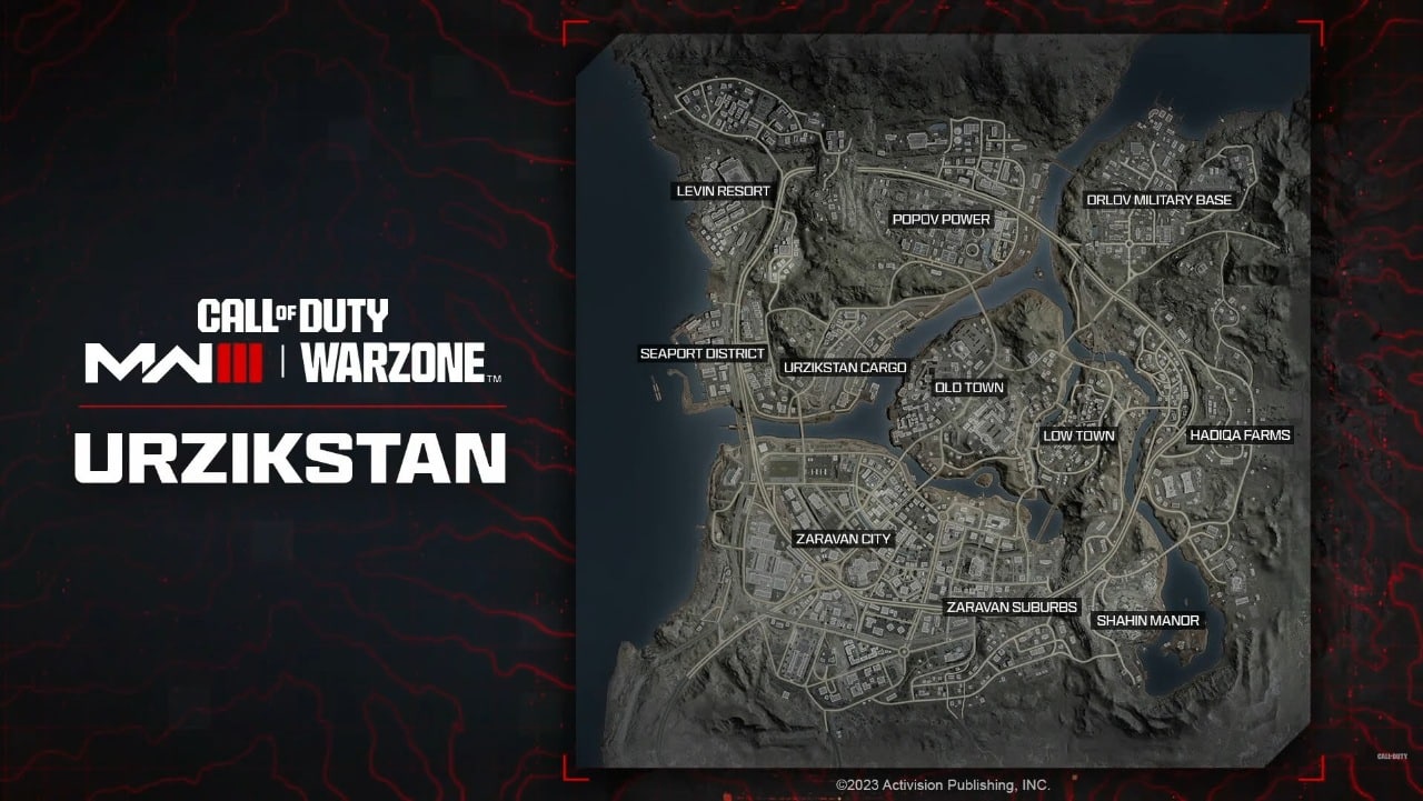 Novo mapa de Call of Duty Warzone é revelado pela Activision