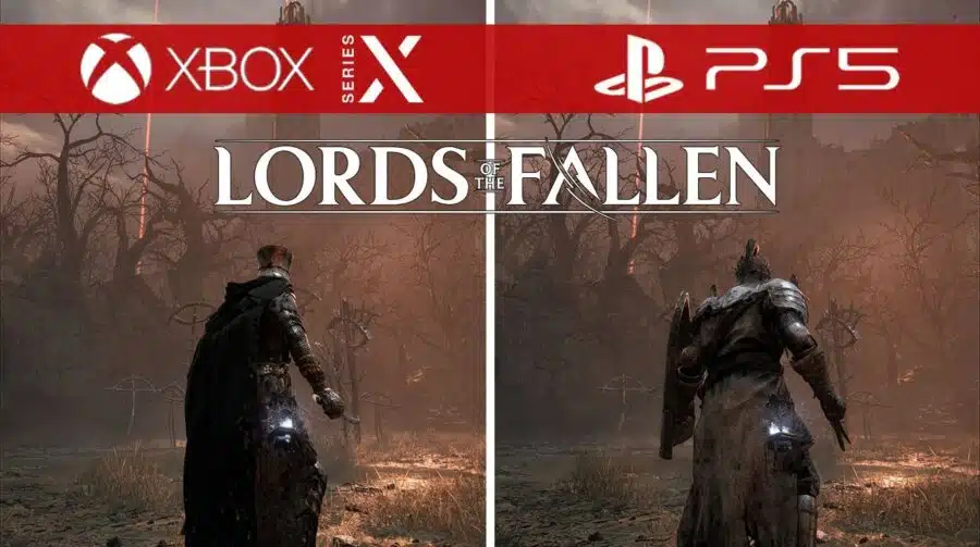 Vídeo compara Lords of the Fallen no PS5 e no Xbox Series