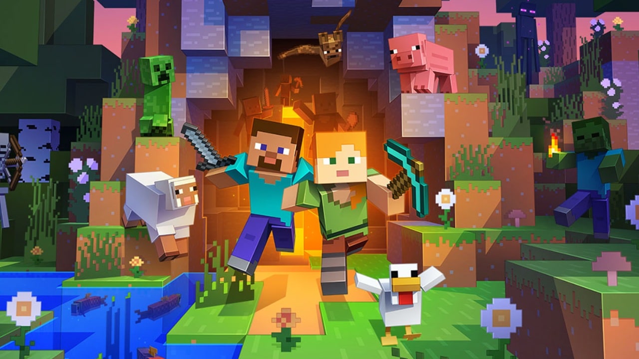 Papel de parede : Minecraft, videogames, Série de Jogos, Jogo para