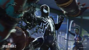 Atualização de Spider-Man 2 melhora traje simbionte e corrige problemas