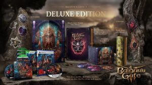 Larian Studios revela mídia física de Baldur’s Gate 3 com edição incrível
