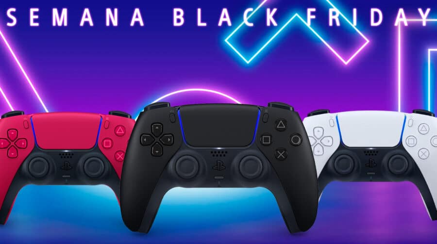 Black Friday: Modelos de DualSense com desconto imperdível (unidades limitadas!)
