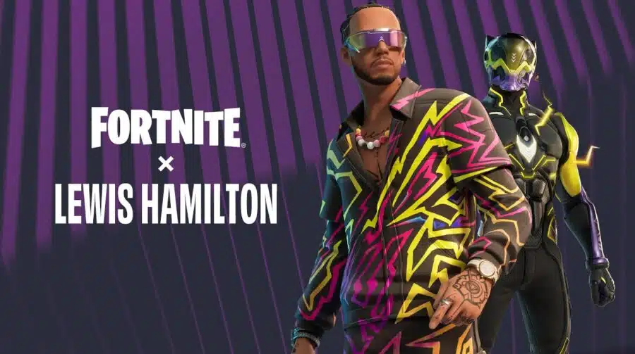 O maior da F1 na ilha! Fortnite terá skin de Lewis Hamilton