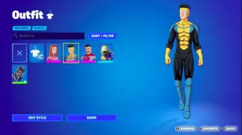 Invencível e Omni-Man devem ser próximas skins de Fortnite