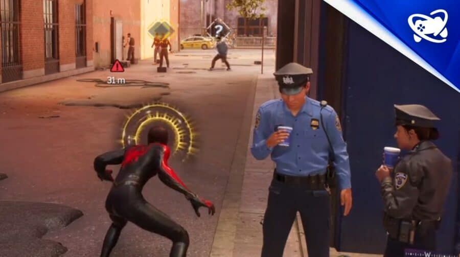 Marvel’s Spider-Man 2 está cheio de policiais preguiçosos nas ruas