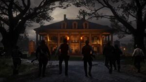 Fã imortaliza cena de Red Dead Redemption 2 em bela pintura