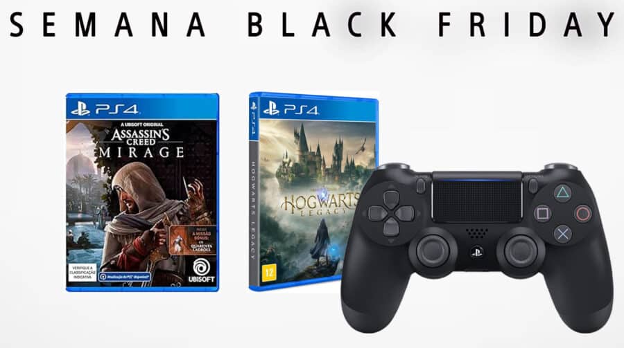 Black Friday na Amazon: jogos de PS4 com até 47% de desconto