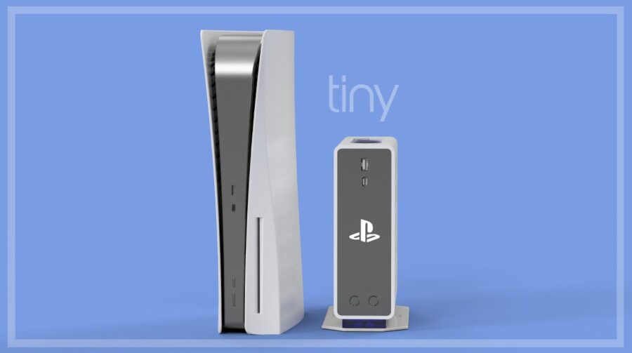 PS5 Slim? Que nada! Youtuber cria console da Sony ainda menor