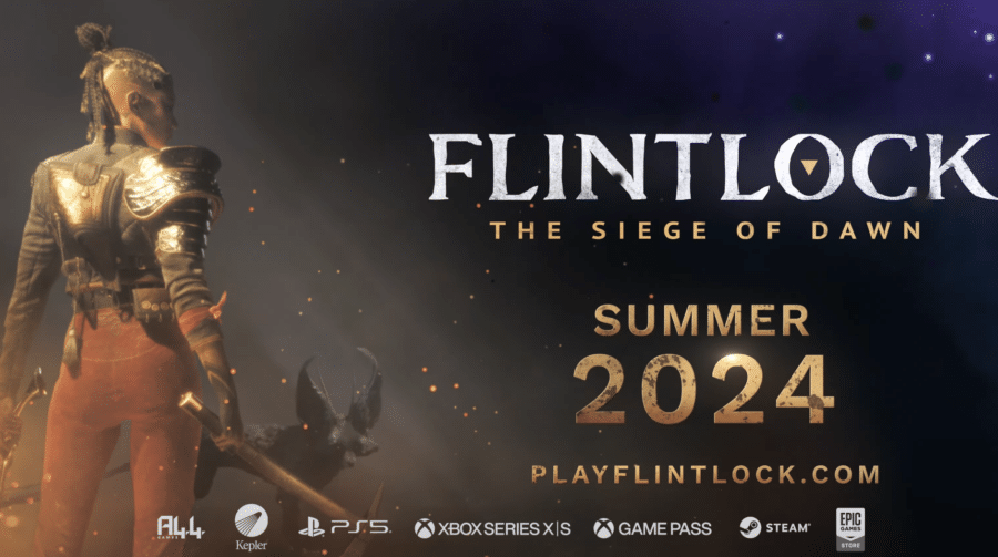 Novo trailer de Flintlock: The Siege of Dawn destaca batalhas contra deuses