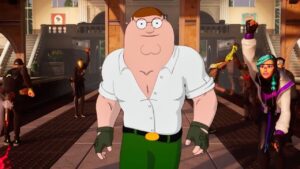 Skin de Peter Griffin em Fortnite tem referência à popular piada de “Family Guy”