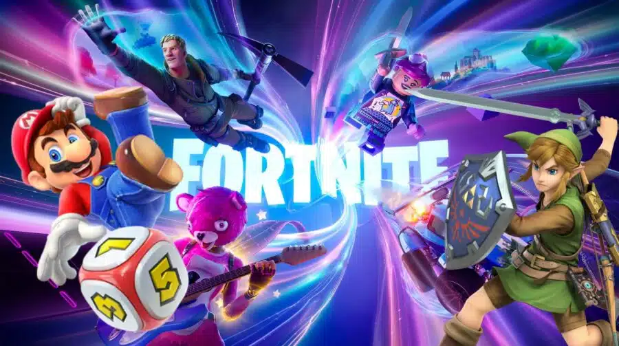 Epic Games está tentando levar skins da Nintendo para o Fortnite