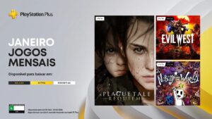 Atenção! Hoje (05) é o último dia para resgatar os jogos do PS Plus de janeiro