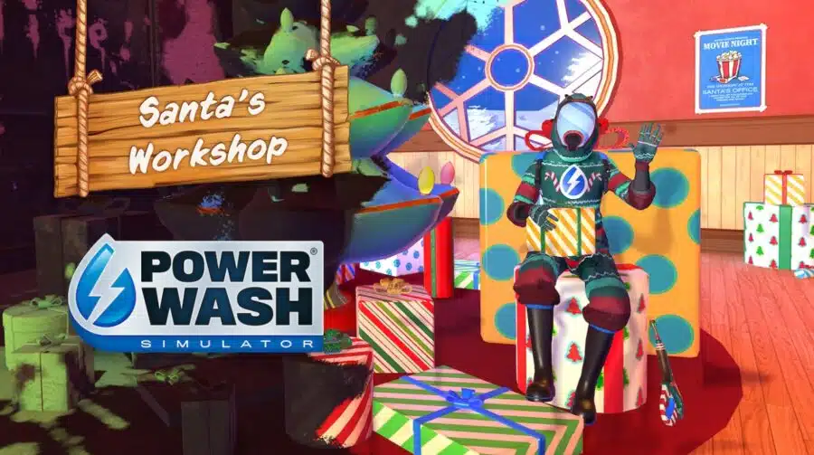 De graça! DLC de Natal de PowerWash Simulator está disponível na PS Store