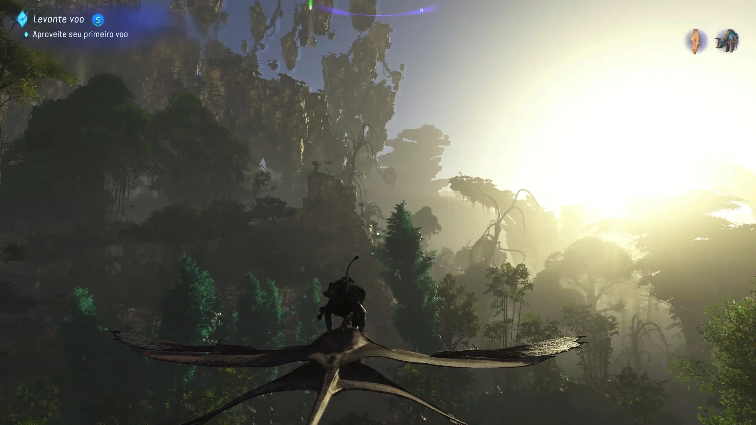 Voos em Avatar: Frontiers of Pandora são especiais