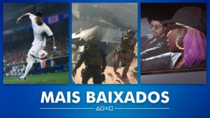 Sony revela jogos mais baixados de novembro na PS Store