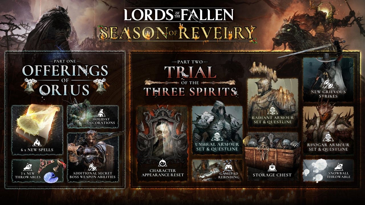 Patch de Lords of the Fallen adiciona missões, feitiços e mais