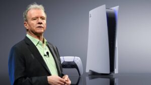 Que daora! Jim Ryan, da PlayStation, é presenteado com PS5 inspirado no PS1