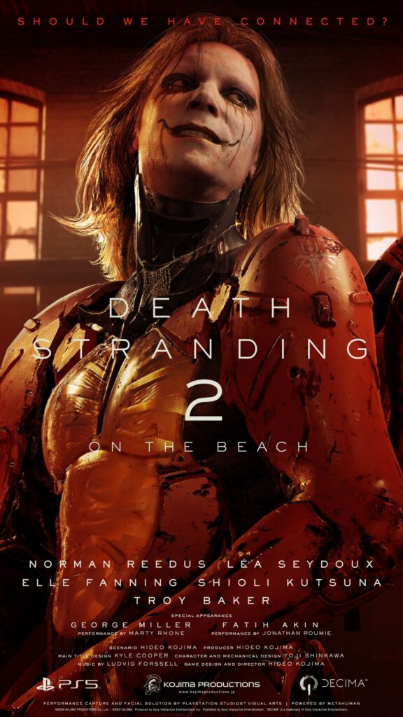 Hideo Kojima divulga cartazes espetaculares de Death Stranding 2: On the Beach 3 Death Stranding 2: On the Beach