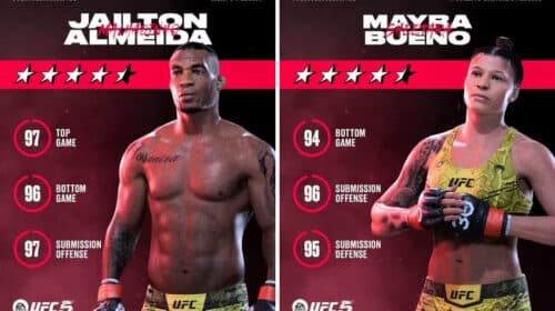 EA Sports UFC 5 recebe novos lutadores brasileiros