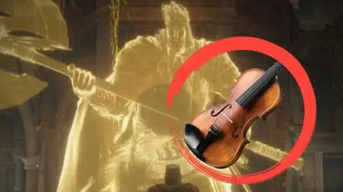 Jogador promete zerar Elden Ring jogando no violino