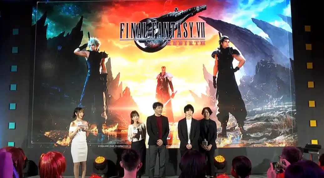 Final Fantasy VII Rebirth diretores em Taipei