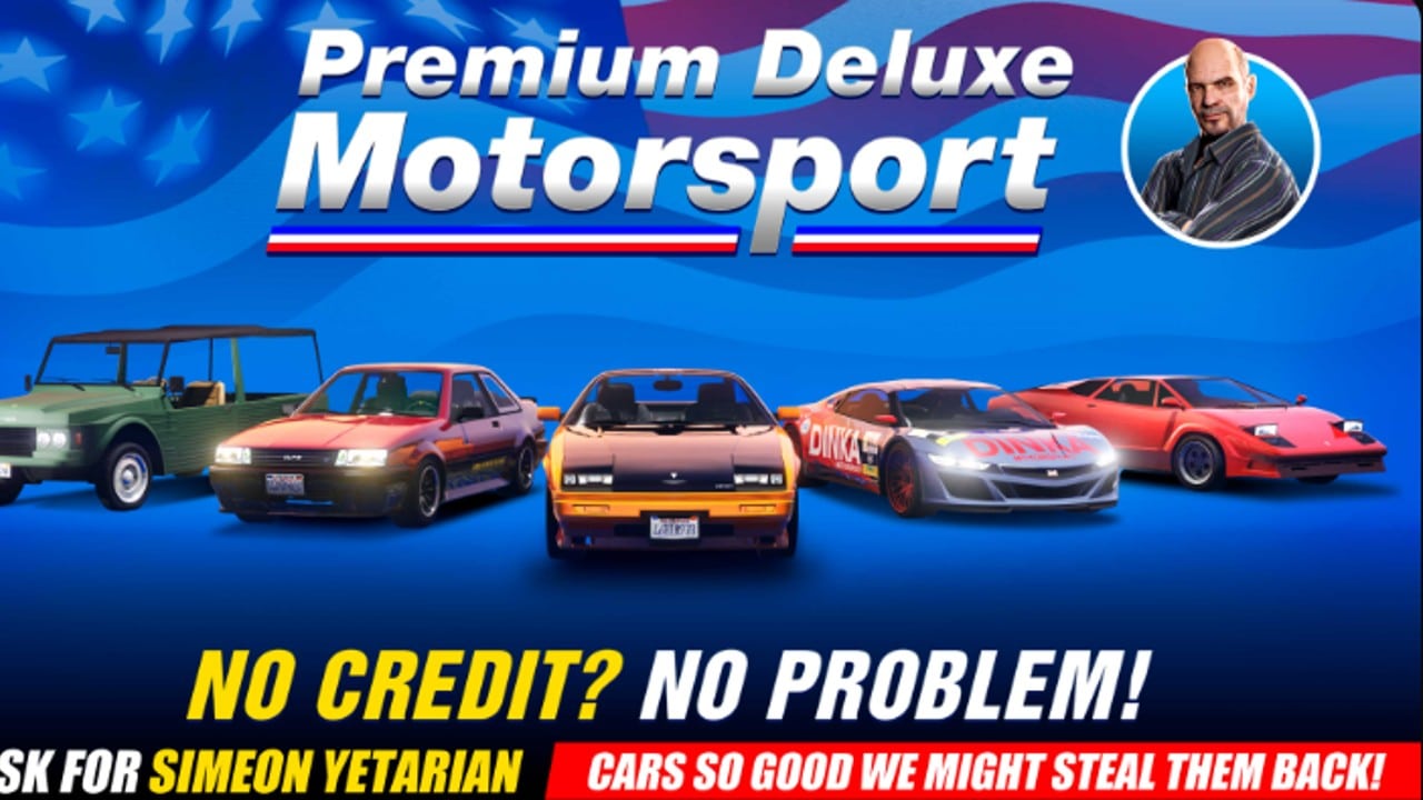 GTA Online Premium Motorspost carros em oferta na loja do Simeon