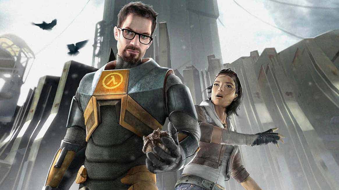 Imagem dos protagonistas de Half-Life 2.