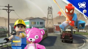 Jogadores recriam Nuketown de CoD no LEGO Fortnite
