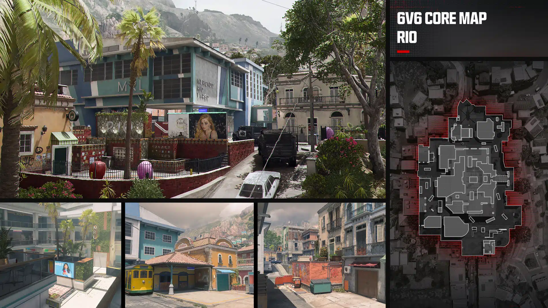 Mapa do Rio Modern Warfare III