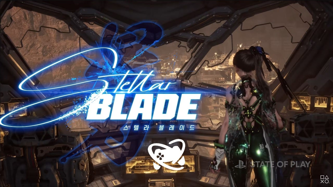 DEMO de Stellar Blade para PS5 já está disponível; baixe agora! 1 demo de Stellar Blade no State of Play - Eve dentro de uma nave observando o lado de fora de uma nave